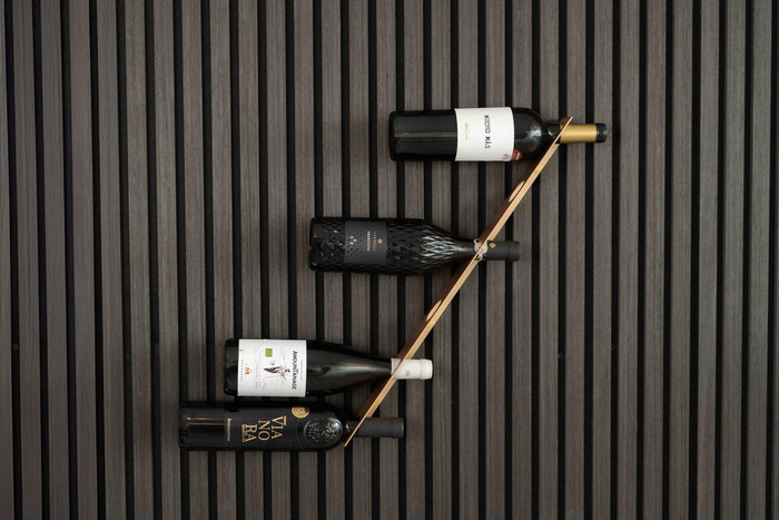 Vinställ Akustikpanel Mässing 57 cm Fibrotech